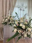 دکور بله برون گل آرایی شمعدون فلوبار