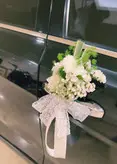 ماشین عروس دنا مشکی فلوبار