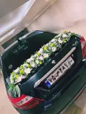 ماشین عروس دنا مشکی فلوبار