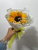 تک شاخه گل آفتابگردون فلوبار