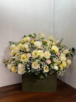 باکس گل با رنگبندی نود فلوبار