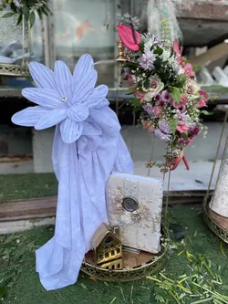 گلارایی چادر عروس فلوبار