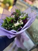 دسته گل آلسترومریا بنفش فلوبار