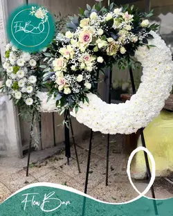 تاج گل درباری ترحیمی فلوبار