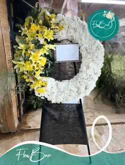 تاج گل درباری ترحیمی فلوبار