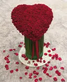 باکس گل قلبی ایستاده فلوبار