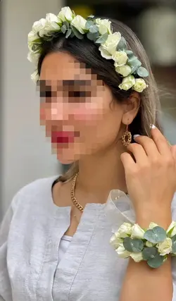 تاج گل عروس فلوبار