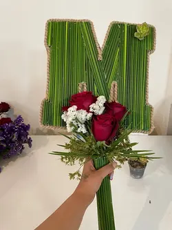 دسته گل حروف فلوبار