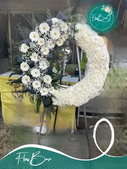 تاج گل درباری ترحیمی فلوبار