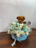 باکس گل گهواره ای نوزادی پسرونه فلوبار