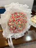 دسته گل و گلارایی سینی و کاپ کیک خواستگاری فلوبار