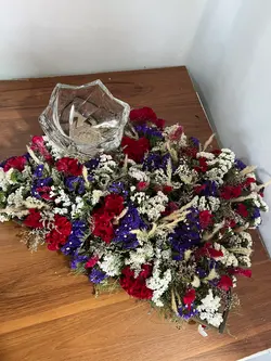 تزیین حنا داخل ظرف شیشه ای فلوبار