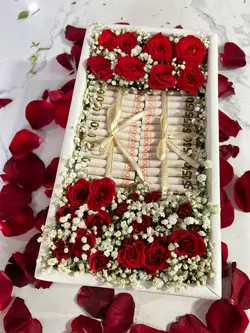 باکس گل اسکناس آرایی فلوبار