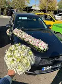ماشین عروس دنا مشکی فلوبار