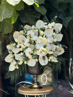 جام گل تسلیتی فلوبار