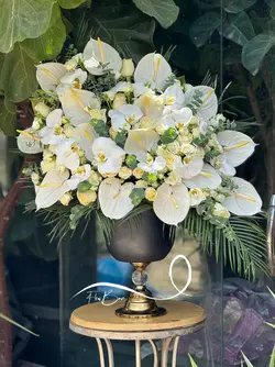 جام گل تسلیتی فلوبار