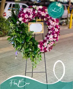 تاج گل درباری تبریک و افتتاحیه فلوبار