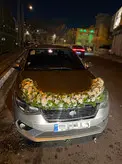 ماشین عروس دنا نقره ای فلوبار