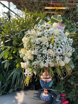 جام گل تسلیتی فلوبار