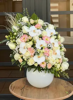 ‎جام گل ارکیده لاکچری فلوبار