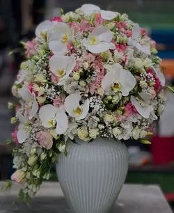 ‎جام گل ارکیده لاکچری فلوبار