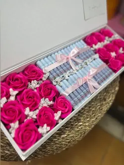 باکس گل و اسکناس آرایی فلوبار