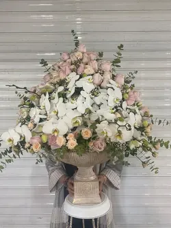 ‎جام گل ارکیده لاکچری فلوبار