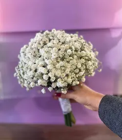 دسته گل عروس ژیپسوفیلا گرد فلوبار