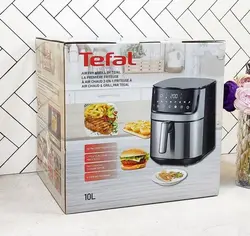 سرخ کن بدون روغن تفال 10 لیتری اصل اروپایی Tefal
