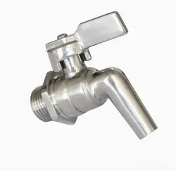 شیر بال ولو حیاطی /آزمایشگاهی استنلس استیل -1/2