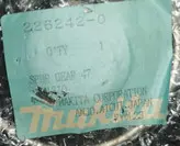 دنده شفت لنگ چکش تخریب ماکیتا(اصلی) 1810