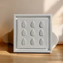 تابلو دکوراتیو برجسته تکسچر طرح صدف کد 24101 - تابلونی