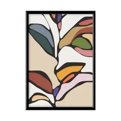 قیمت و خرید تابلو تابلو دکوراتیو گل و گیاه رنگی کد16111