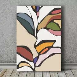 قیمت و خرید تابلو تابلو دکوراتیو گل و گیاه رنگی کد16111