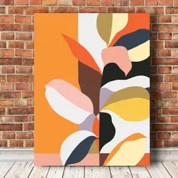 قیمت و خرید تابلو دکوراتیو گل و گیاه طرح جنگل آرام کد16151