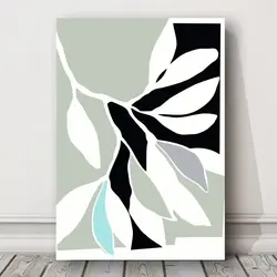 قیمت و خرید تابلو دکوراتیو گل و گیاه طرح طبیعت انتزاعی کد16141