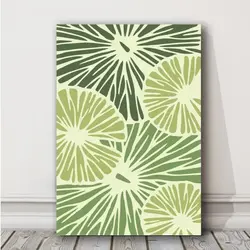 قیمت و خرید تابلو دکوراتیو گل و گیاه طرح طراوت بی پایان کد16181