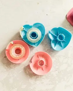 پایه چسب نواری دونات و قلب