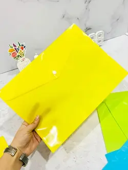 پوشه دکمه دار غیر فانتزی طلقی