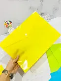 پوشه دکمه دار غیر فانتزی طلقی