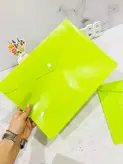 پوشه دکمه دار غیر فانتزی طلقی