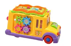 اتوبوس آموزشی موزیکال هولی تویز Huile Toys