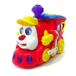 اسباب بازی قطار آموزشی موزیکال هولی تویز Huile Toys