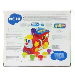 اسباب بازی قطار آموزشی موزیکال هولی تویز Huile Toys
