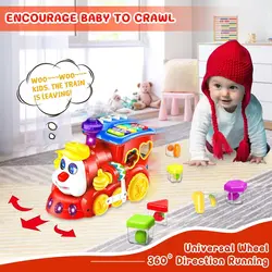 اسباب بازی قطار آموزشی موزیکال هولی تویز Huile Toys