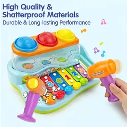 بلز با چکش هولی تویز Huile Toys 856