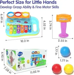 بلز با چکش هولی تویز Huile Toys 856