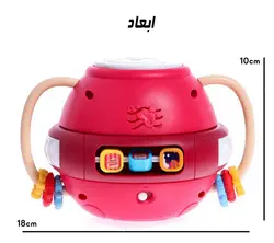 جغجغه موزیکال مدل Hand Beat Drum هولی تویز Huile Toys