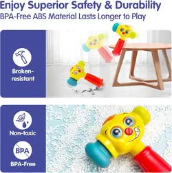 چکش جغجغه ای هولی تویز Huile Toys