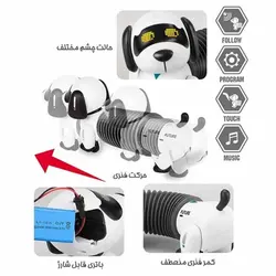 ربات سگ فنری کنترلی